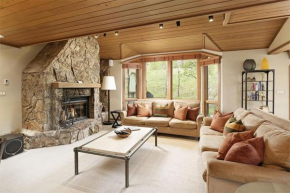 Stylist Corner Unit with Prime Ski Access and View by The Woodrun V Townhouses